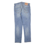 LEVI'S 511 Slim Mens Jeans Blue Cotton Denim Medium W32 L32 Slim Fit Zip