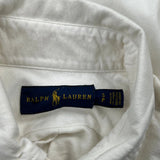 Ralph Lauren Shirt - Small White Cotton