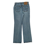 Levis 517 Boot Cut Jeans - 28W UK 6 Light Wash Cotton