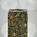 Mossy Oak Camo Cargo Trousers - 38W 30L Camo Cotton