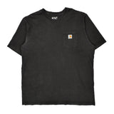 Loose Fit Carhartt T-Shirt - XL Black Cotton