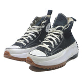 CONVERSE Run Star Hike Womens Black Canvas UK 8 Platform Trainers Unique Sole