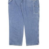 DICKIES Mens Regular Fit Blue Denim Jeans W42 L32 Workwear Casual Cotton Blend