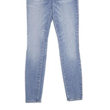 GUESS Womens Jeans Blue Slim Skinny Denim Medium W27 L30 Stylish Zip Closure