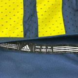 Michigan Wolverines Adidas Football Jersey - 2XL Navy Polyester