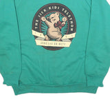 PENMANS Womens Green The Sick Kids Telethon Cotton Blend Sweatshirt L
