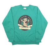 PENMANS Womens Green The Sick Kids Telethon Cotton Blend Sweatshirt L