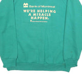 PENMANS Womens Green The Sick Kids Telethon Cotton Blend Sweatshirt L