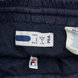 Fila Tracksuit - Large Navy Polyester