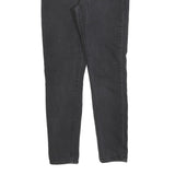 LEVI'S 721 Womens Jeans Black Slim Skinny Denim W29 L30 Premium Stretch