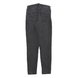 LEVI'S 721 Womens Jeans Black Slim Skinny Denim W29 L30 Premium Stretch