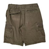 Lee Cargo Shorts - 32W 11L Brown Cotton