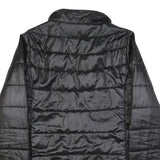 CALVIN KLEIN JEANS Womens Black Jacket M Polyester Blend Plain Zip Casual