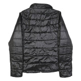 CALVIN KLEIN JEANS Womens Black Jacket M Polyester Blend Plain Zip Casual
