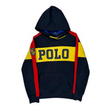 Polo By Ralph Lauren Spellout Hoodie - Small Black Cotton