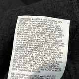 The North Face Graphic Hoodie - Small Black Cotton Blend