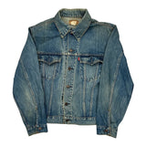 Levis Denim Jacket - Large Blue Denim