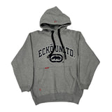 Ecko Unltd Spellout Hoodie - Large Gray Cotton