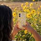 Clear Golden Bloom iPhone 17 Case With Sunbeam Ridge (MagSafe included) - 8465011146840_lifestyle_1773799027075_v0.jpg