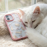 Clear Purrfection iPhone 17 Case With Petal Pink Ridge (MagSafe included) - 8465020911704_lifestyle_1773800652162_v2.jpg