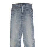 LEVI'S 501 Mens Jeans Blue Regular Straight Denim Medium W26 L29 Classic Button
