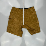 Patagonia Graphic Shorts - 31W 7L Brown Nylon