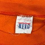 Denver Broncos Saturdays Hero Nfl Sweatshirt - Large Orange Cotton