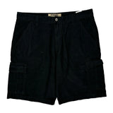 Wrangler Cargo Shorts - 38W 8L Black Cotton