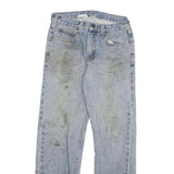 CARHARTT Mens Regular Fit Blue Denim Jeans W30 L32 Classic Cotton Blend Zip