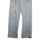 CARHARTT Mens Regular Fit Blue Denim Jeans W30 L32 Classic Cotton Blend Zip