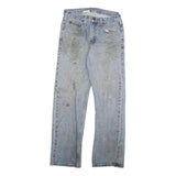 CARHARTT Mens Regular Fit Blue Denim Jeans W30 L32 Classic Cotton Blend Zip