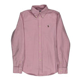 Ralph Lauren Shirt - Small Pink Cotton