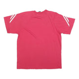 ADIDAS Girls Red T-Shirt XL Short Sleeve Crew Neck Cotton Sports Casual Top