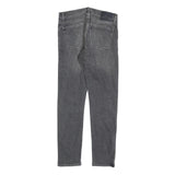 LEVI'S Womens Grey Slim Skinny Denim Light W27 L27 Studded Detail Jeans