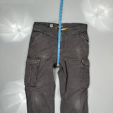 Carhartt Cargo Pants - 34W 32L Gray Cotton