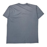 Nike T-Shirt - Large Blue Cotton