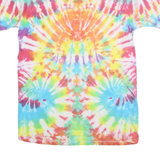 KIRKLAND Mens Multicolour Tie Dye T-Shirt M Short Sleeve Crew Neck Casual