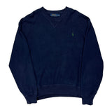 Polo By Ralph Lauren Sweater - XL Navy Cotton