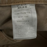 Carhartt Carpenter Trousers - 27W UK 8 Beige Cotton