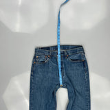 501 Levis Jeans - 30W 31L Blue Cotton