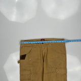 Wrangler Cargo Trousers - 38W 31L Brown Cotton