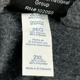 Riverside Harley Davidson Graphic T-Shirt - 2XL Gray Cotton Blend