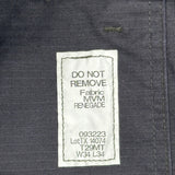 Renegade Cargo Trousers - 34W 34L Black Cotton