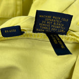 Classic Fit Ralph Lauren Chino Shorts - 30W 10L Yellow Cotton