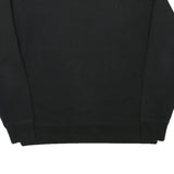 CHAMPION Mens Black Crew Neck L Cotton Blend Classic Logo Sweatshirt