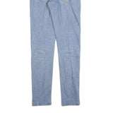 LEVI'S 512 Big E Mens Slim Jeans Blue Denim W28 L32 Classic Cotton Blend Zip