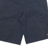 DICKIES Mens Shorts Navy Blue Casual L W34 Workwear Cotton Blend
