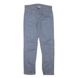 LEVI'S 511 Mens Jeans Blue Slim Skinny Denim Light W30 L28 Zip Cotton Blend