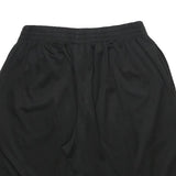 NBA Mens Black Golden State Warriors Casual Shorts L W28 Sports Logo
