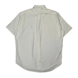Ralph Lauren Short Sleeve Shirt - Large White Cotton